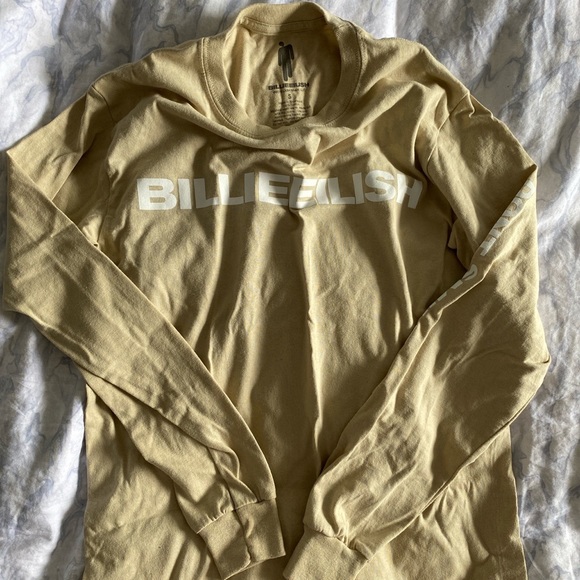billie eillish tan shirt - Picture 4 of 4